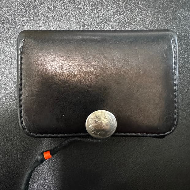 고로스 블랙 카드지갑