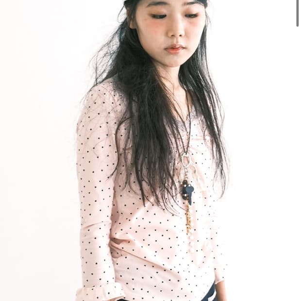 샵페어리 핑크 레이스탑