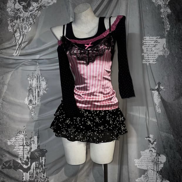 키치갸루 데일리 키치 코디세트 