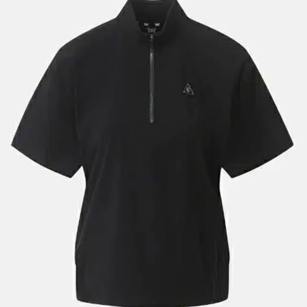 M PXG 골프 여성 하프 반집업 스컬 반팔티