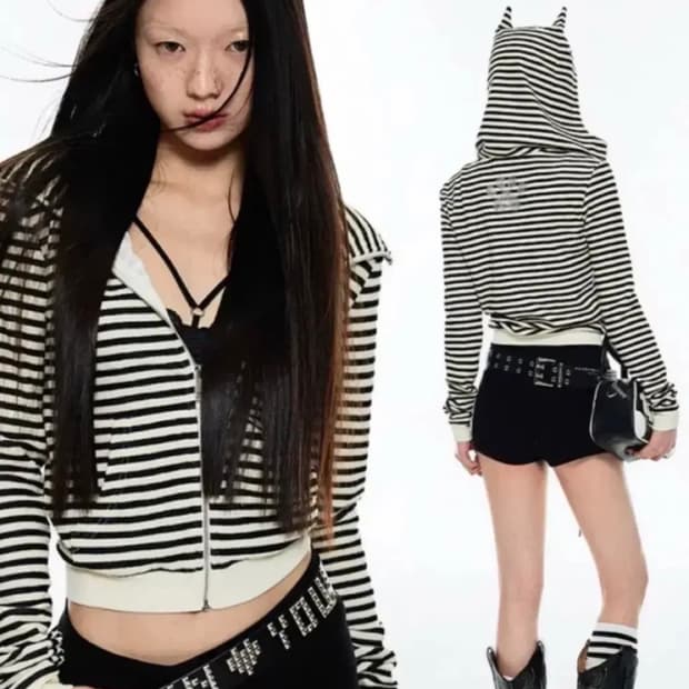 원진스튜디오 고양이 후드