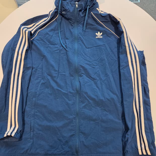 오버사이즈 아디다스 삼선 트랙 US 2XL