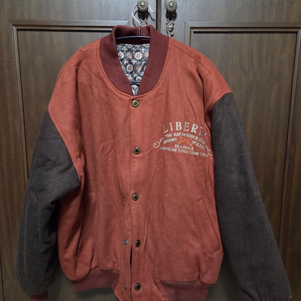 90's 빈티지 자수 봄버지켓