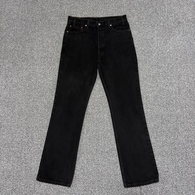 90s 빈티지 리바이스 517 블랙 허리44cm