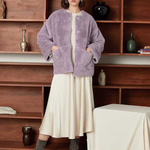 바이올렛 에코퍼 코트