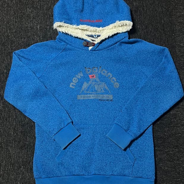 뉴발란스 양털기모 후디