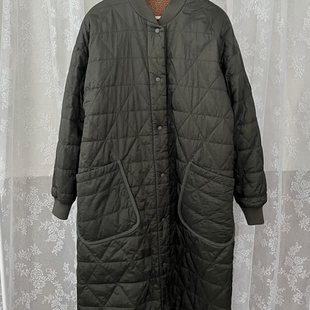 90) 코오롱 키퍼 롱 리버시블 자켓 카키 브라운