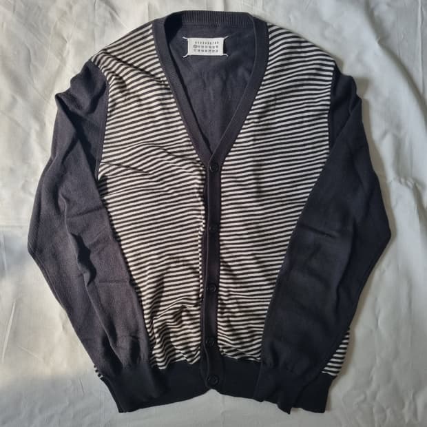 Martin margiela stripe cardigan M
