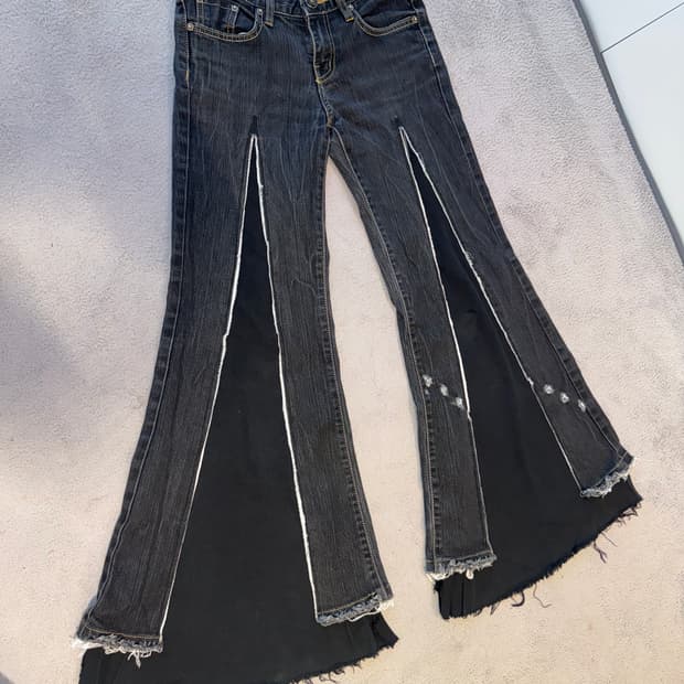 빈티지 로우라이즈 플레어 데님 (부츠컷) S사이즈