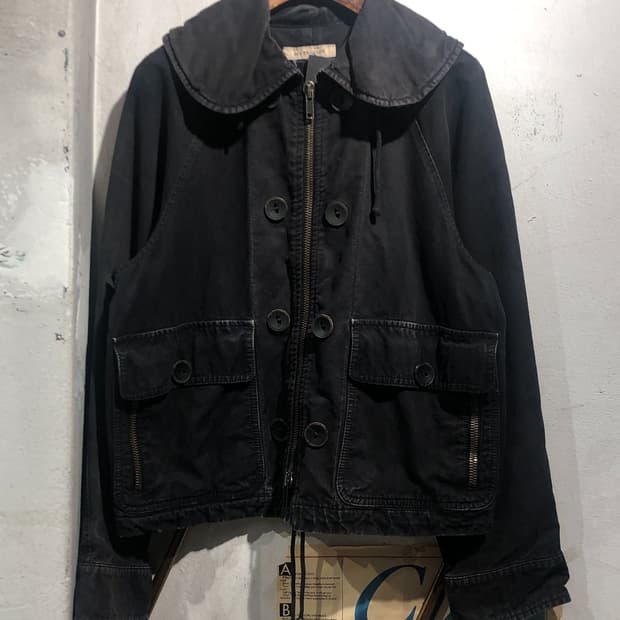 [3739] See by chloe washed black jacket