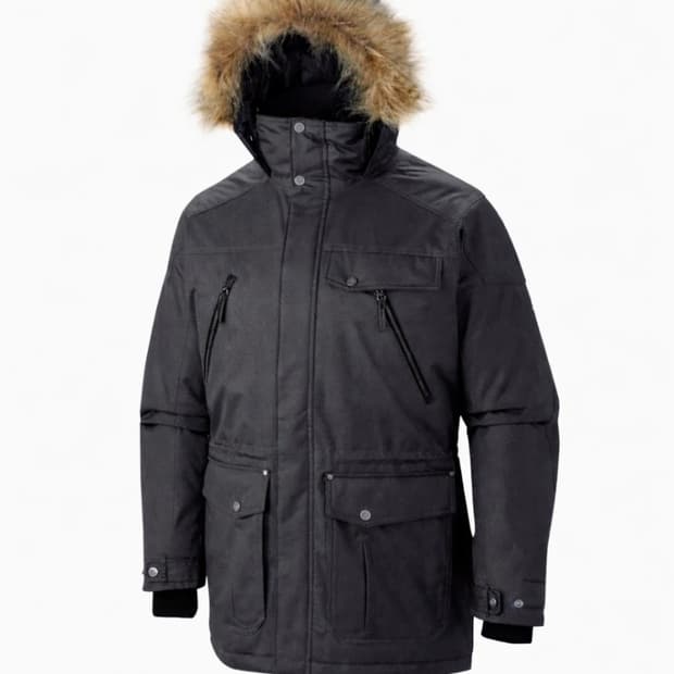 컬럼비아 남성 옴니히트 다운 패딩 L사이즈