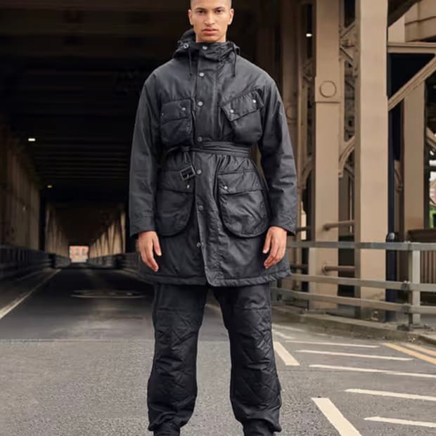 바버X엔지니어드가먼츠 브룩데일파카