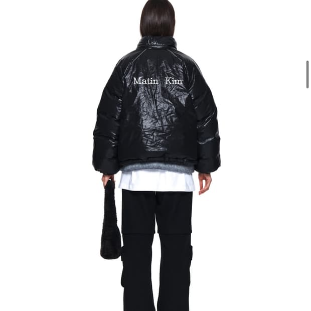 matinkim 코팅 다운 점퍼 팔아요