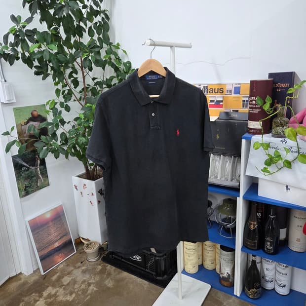 폴로랄프로렌 피케 칼라 반팔티셔츠 XL
