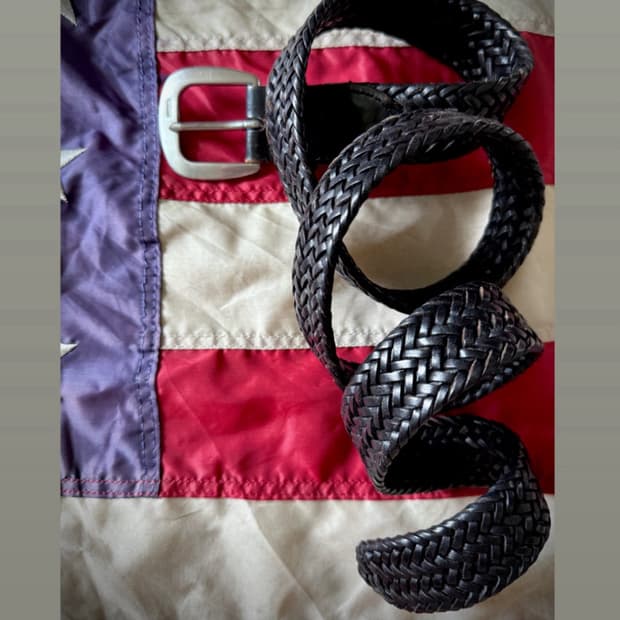 Polo Ralph Lauren Leather Weaving Belt