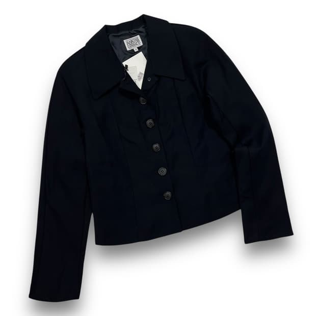 마리떼 프랑소와 저버 다크 네이비 미니멀 블레이저