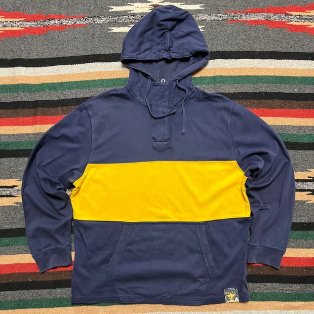Polo ralph lauren usrl 1/4zip hoodie  