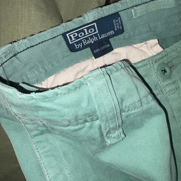 폴로 민트 반바지