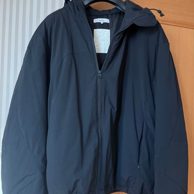 아르반 라이트 쉘 패디드 자켓 블랙 3 SIZE (라패자)