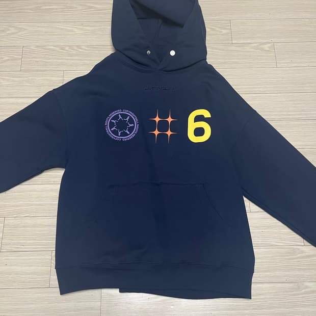 도미넌트 route 66 hoodie navy 후드티