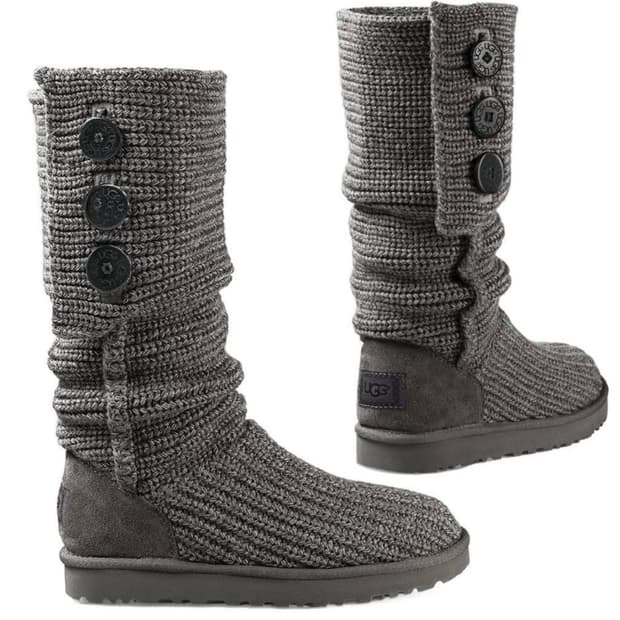 어그 카디 니트 부츠 그레이 240