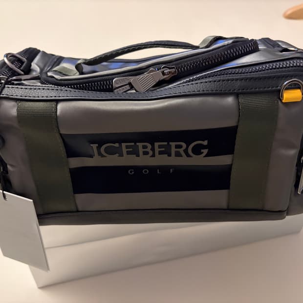 아이스버그 골프 택티컬 파우치백 카키