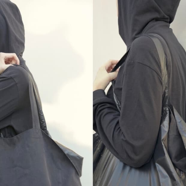 머듈 라운지백 블랙