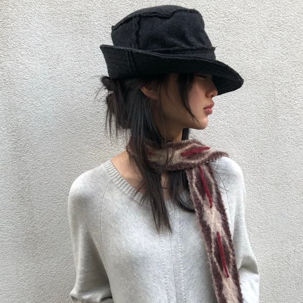 꼼데가르송 옴므 플러스 버킷 햇