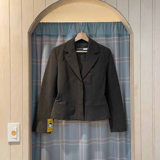 made in ITALY 히든버튼자켓