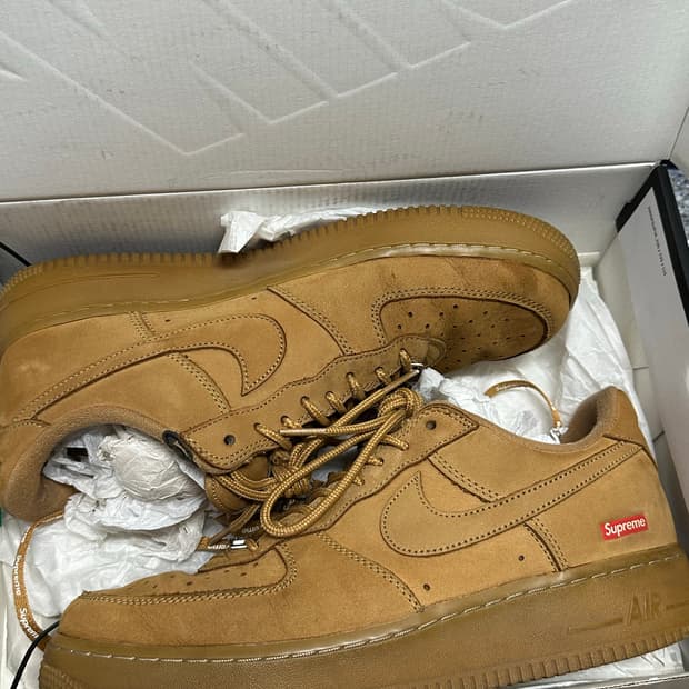 275 나이키 슈프림 에어포스원 된장 플렉스