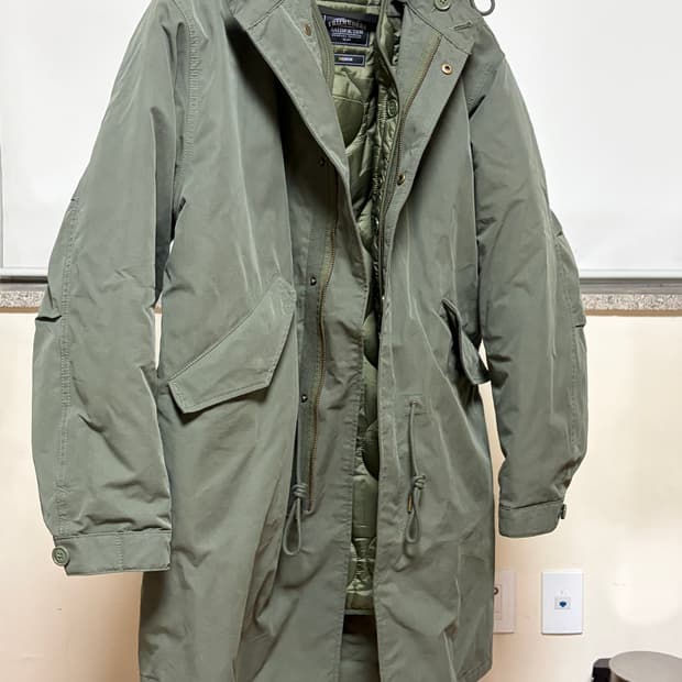 VINCENT M1965 FISHTAIL PARKA 004 _ OLIVE