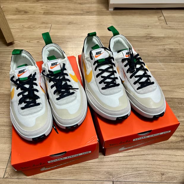 245,260)정품 새상품 나이키X톰삭스 제너럴 퍼포즈 슈 파인 그린