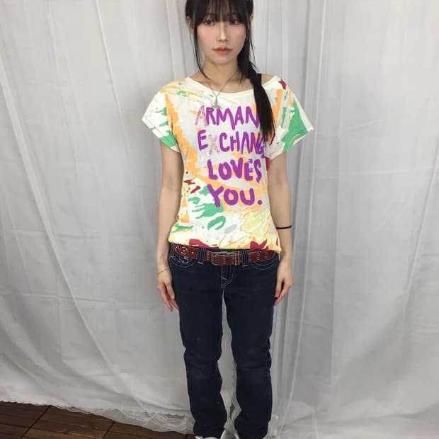 Armani Exchange Loves You Tee