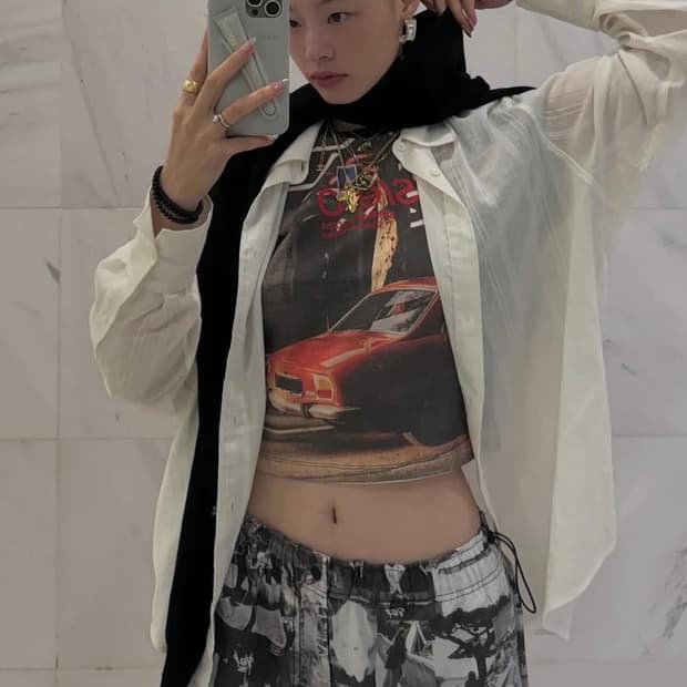 s/e/o 프린팅 카고팬츠🦓 2024 s/s