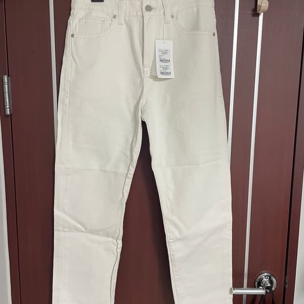 PLAC 플랙 화이트 데님 팬츠 29 새상품
