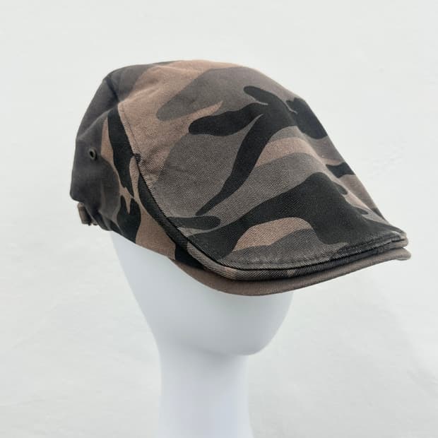 Vintage camo 헌팅캡