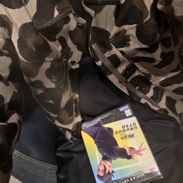 사스콰치패브릭스 레오파드 애니멀패턴 자켓