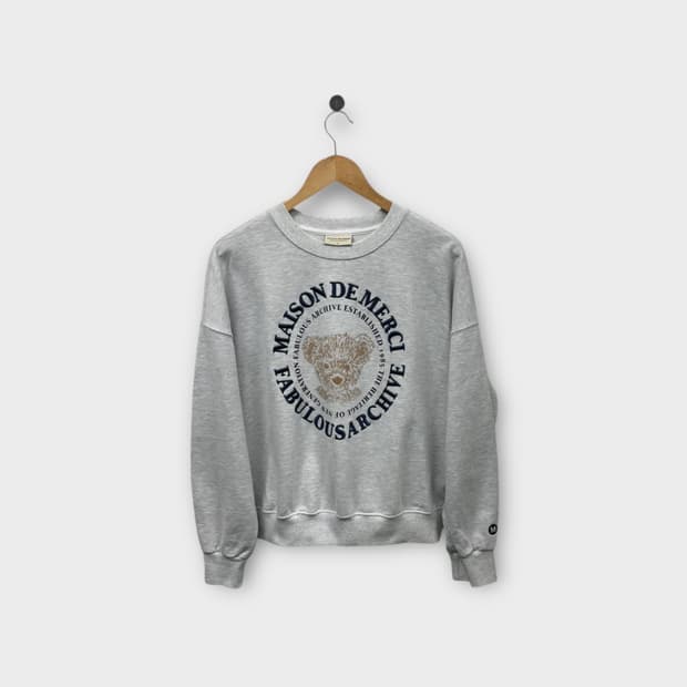 패블러스아카이브 베어프렌즈 맨투맨 L   