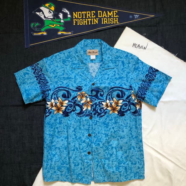 Blue hawaii 하와이안 셔츠(하와이생산)