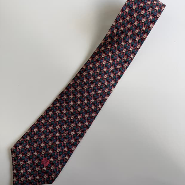 랑방(Lanvin) 실크 넥타이 8.3cm