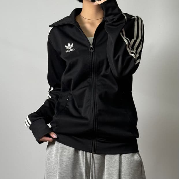 아디다스 유로파 트랙탑 져지 블랙 95 [111705]