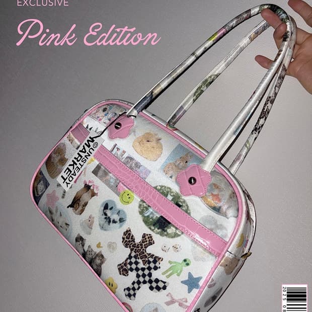 언스테디마켓 크림 한정 도트백