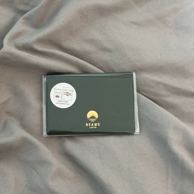 빔즈 카드지갑 그린 새상품