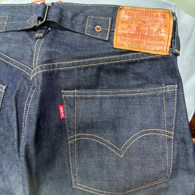 [리바이스] LVC 1937 501 Jeans Dark Organic 