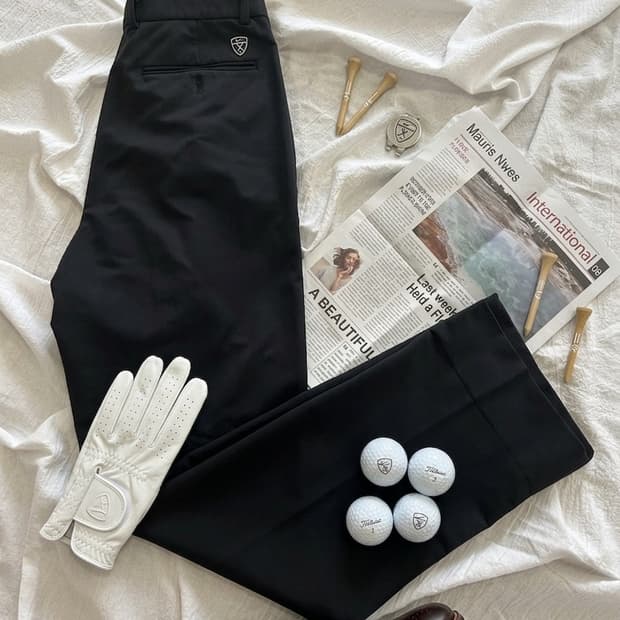 나이키 골프 남성 블랙 팬츠