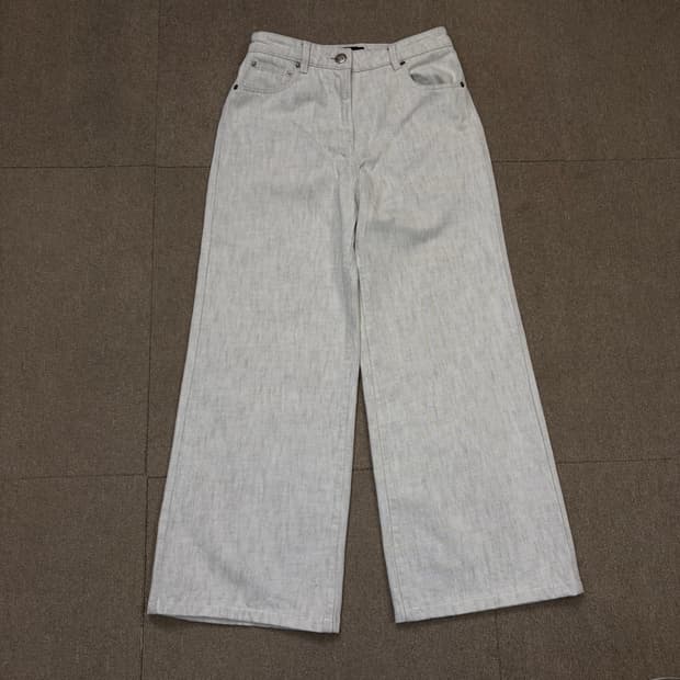 LANVIN 랑방 우먼스 세미와이드 플레어진 데님