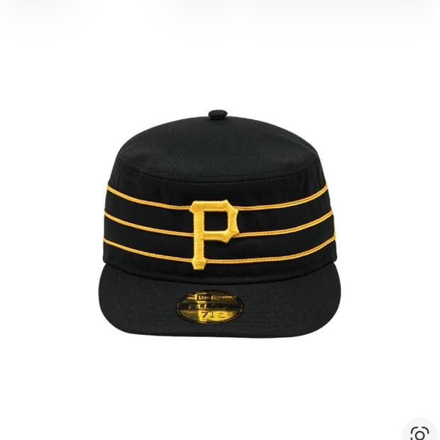 뉴에라 피츠버그 필박스 캡 (58.7cm)