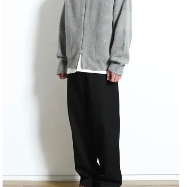 홀리선 풀집업니트 가디건 L