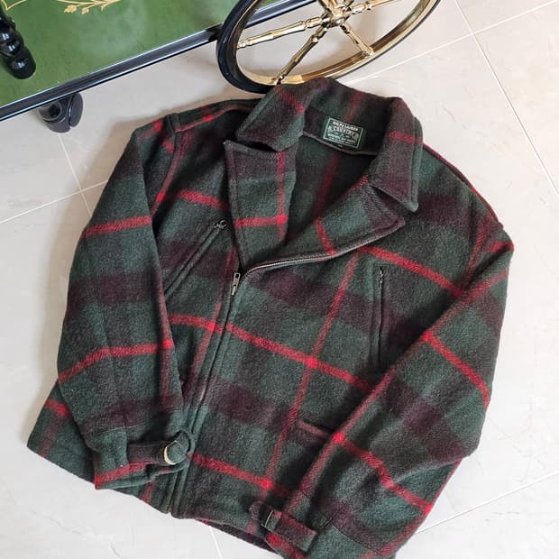 1992 RL COUNTRY Wool Rider jacket