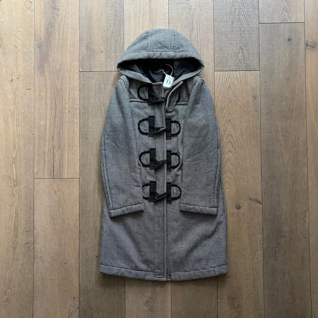 Check Closing Detail Toggle Coat